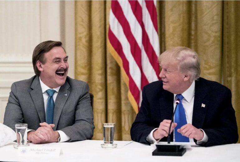 Politics: check out the spring sheet sale at mypillow –