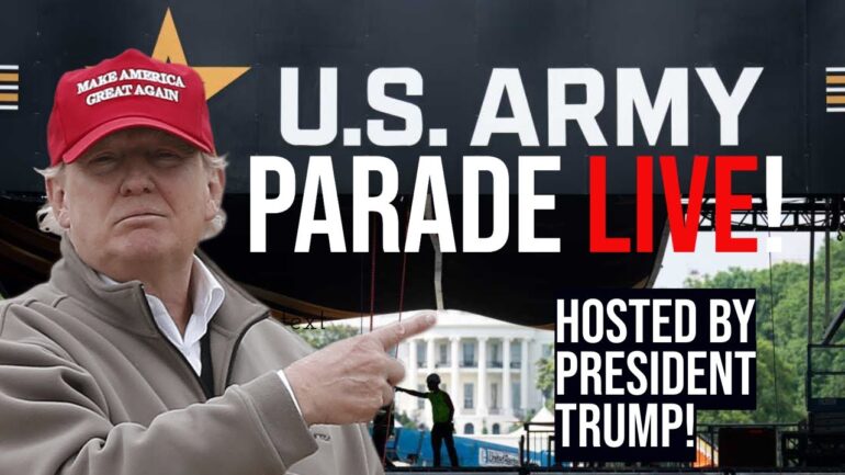 FULL EVENT: Military Parade to Celebrate the Army's 250th Anniversary Hosted by President Trump!