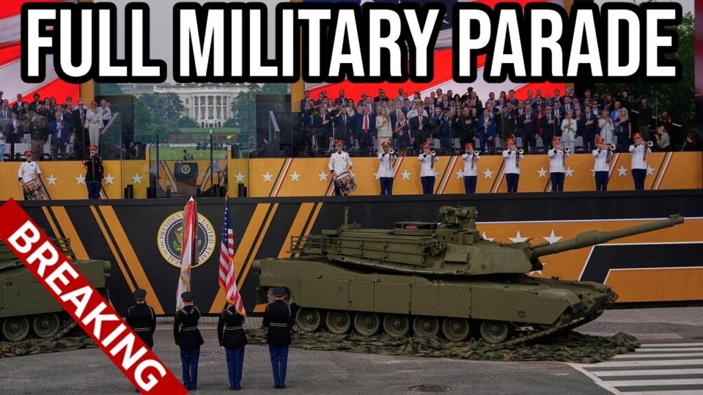 FULL MILITARY PARADE in Washington DC for ARMY's 250th Anniversary!