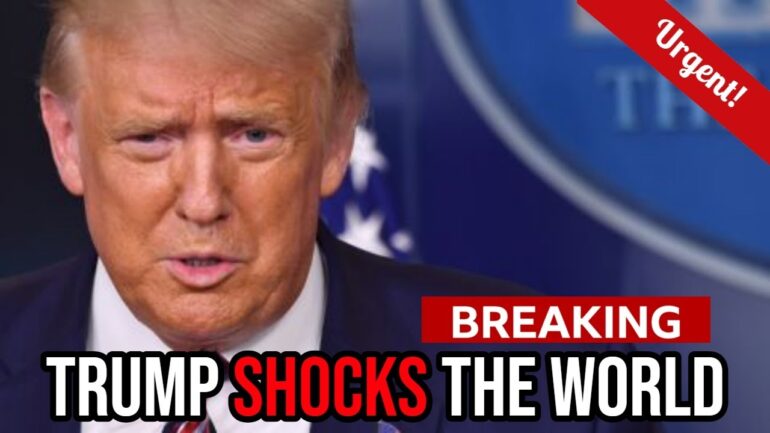 HUGE: Press Conference Erupts After Trump Drops SHOCKING News!