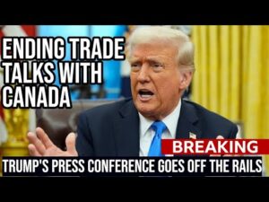 HUGE TRADE UPDATES: Trump's Press Conference goes OFF THE RAILS!