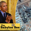Politics: obama distraught as trump bombs nuke factory he paid