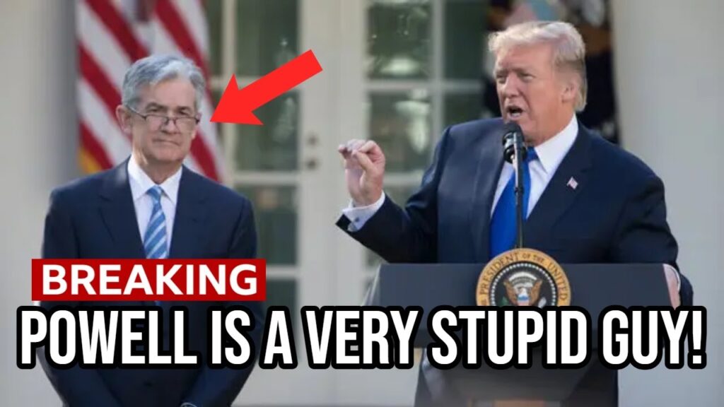 Trump Goes NUCLEAR on Jerome Powell for Refusing to Lower Rates BUT Refuses to Fire Him!