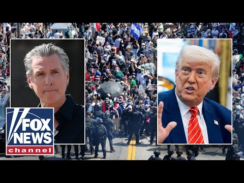 Politics: trump, newsom spar over national guard deployment as la