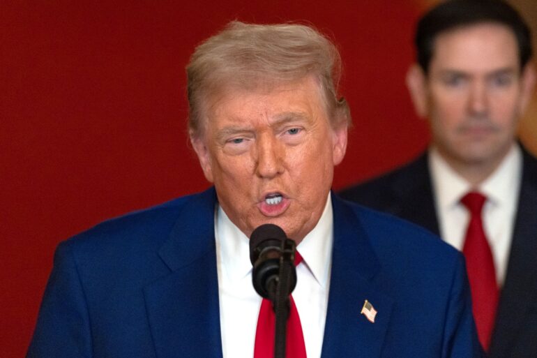Politics: trump totally vindicated in decision to strike as israel,