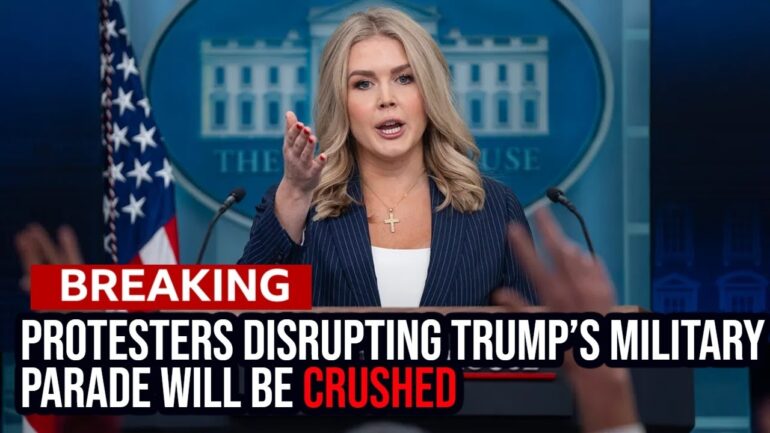 URGENT WHITE HOUSE UPDATE: Trump VOWS to CRUSH Protestors at Military Parade in DC!