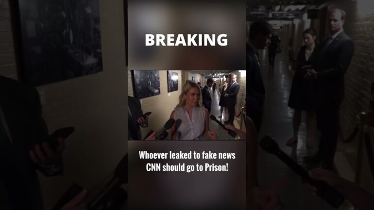 White House: whoever Leaked to Fake News CNN should go to Prison! #breakingnews
