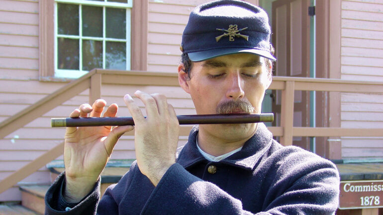 Satire news: civil war reenactor reminded this not his personal