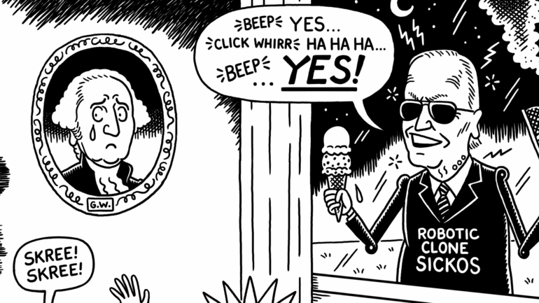 Satire news: feud poisoning