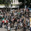 Satire news: protesters urged not to give trump administration pretext