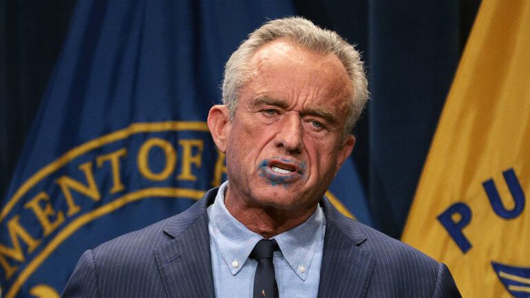 Satire news: rfk jr.: vaccines no more effective than drinking