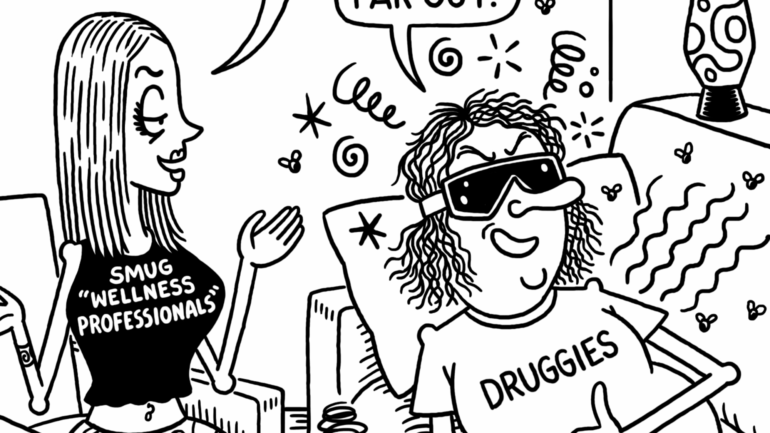 Satire news: shroom for improvement