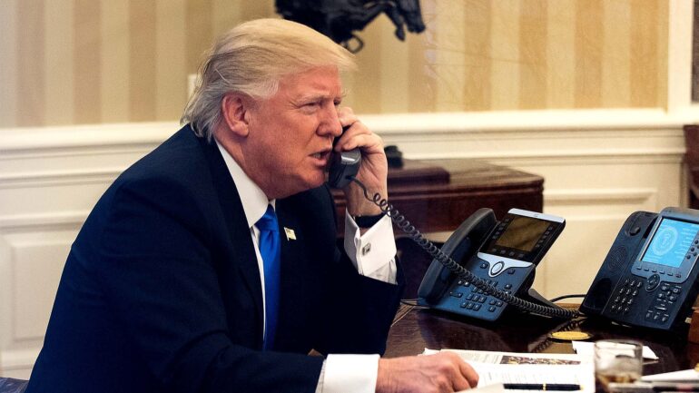 Satire news: trump calls shooting victims to rant about tim