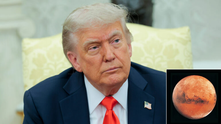 Satire news: trump escalates musk feud by nuking mars