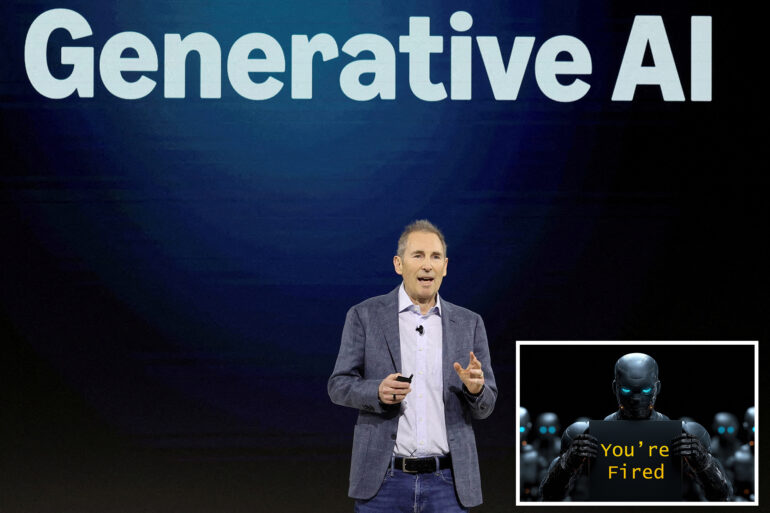 Science & tech: amazon ceo andy jassy admits ai will