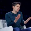 Sam Altman speaking at the Snowflake Summit.