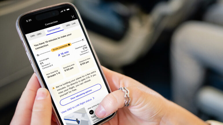 United Airlines Connection Update