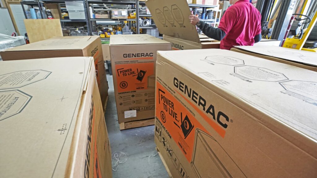Stock market: generator stock generac heads for best week since
