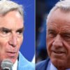 Bill Nye (left) slammed Robert F. Kennedy Jr. (right) citing old text messages he received that shared anti-vaccine rhetoric.