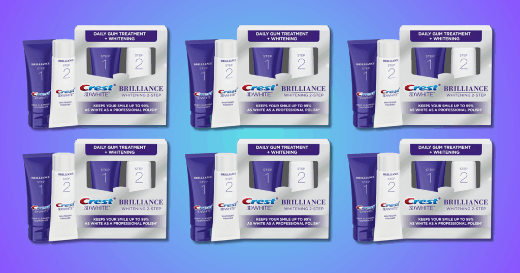 Travel & lifestyle: crest’s 3d white brilliance cleaning kit is