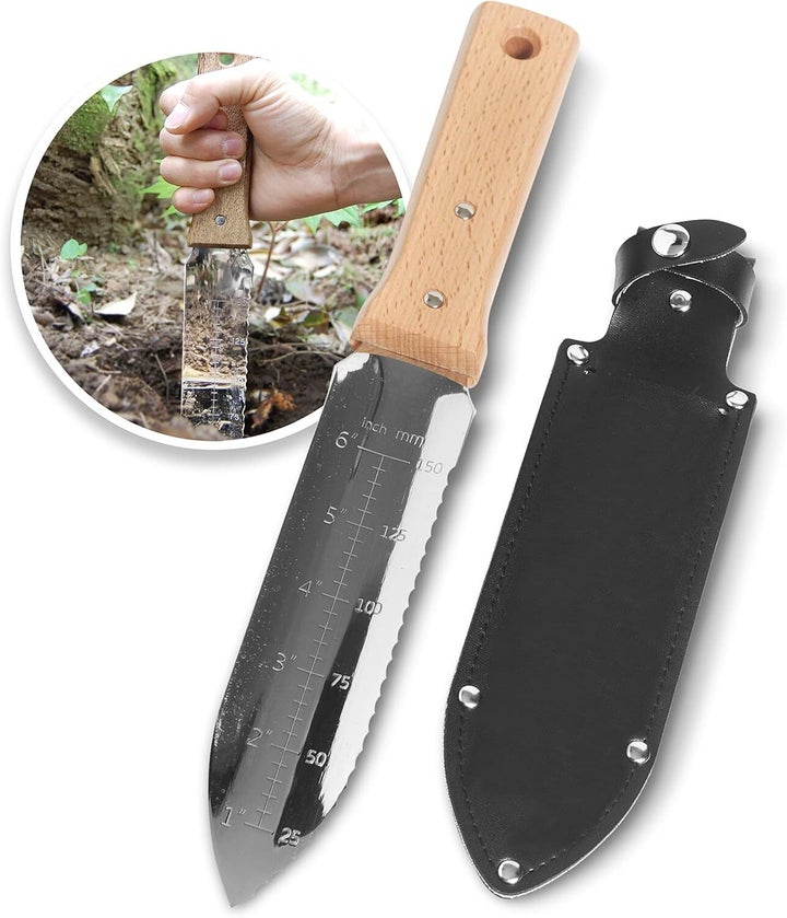 Travel & lifestyle: the hori hori gardening knife has a