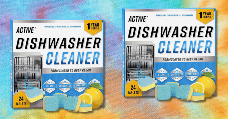 Travel & lifestyle: this 1 year supply of dishwasher cleaning tablets