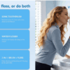 Travel & lifestyle: this toothbrush doubles as a water flosser