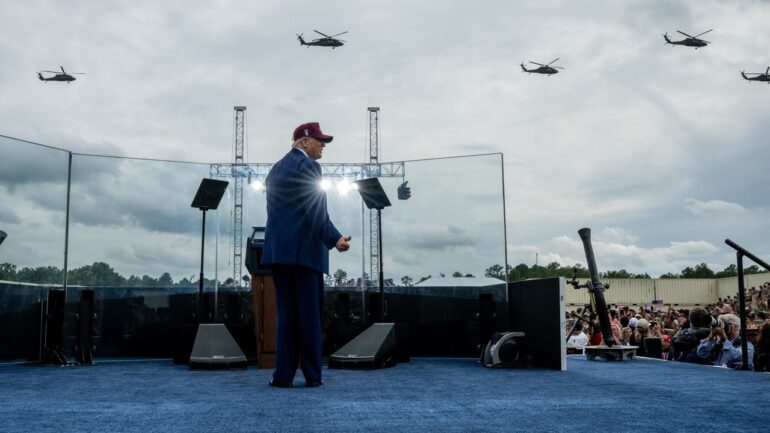 President Donald J. Trump Visits Fort Bragg