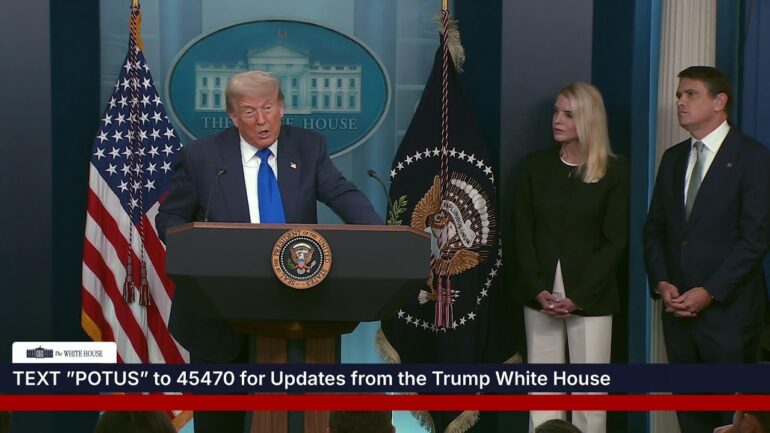 President Trump Holds a Press Briefing, June 27, 2025