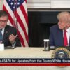 President Trump Participates in Invest America Roundtable