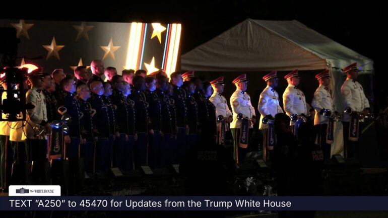 President Trump Participates in the 250th Anniversary of the U.S. Army Grand Military Parade