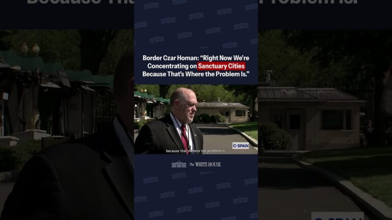 Tom Homan: "Right now we're concentrating on sanctuary cities because that's where the problem is."