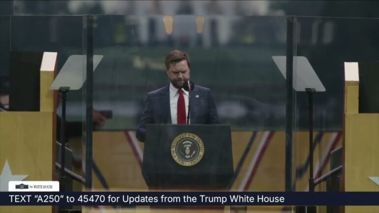 Vice President JD Vance's Full Remarks at the 250th Anniversary of the US Army Grand Military Parade