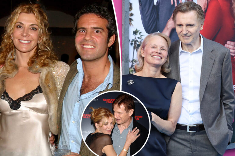 Gossip & rumors: andy cohen told liam neeson pamela anderson