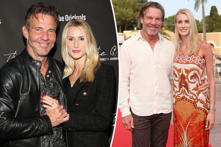 Gossip & rumors: dennis quaid, 71, on 39 year age gap