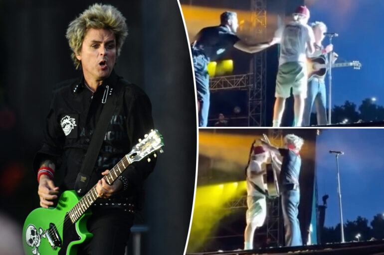 Gossip & rumors: green day's billie joe armstrong kicks fan