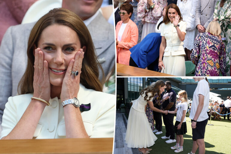 Gossip & rumors: kate middleton receives standing ovation at wimbledon