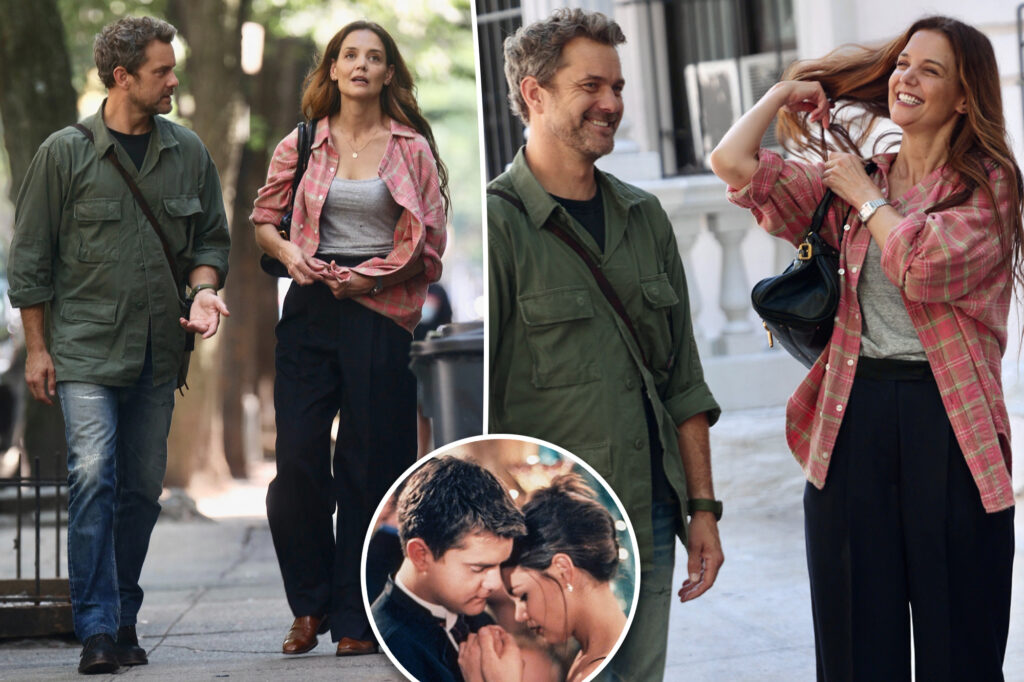 Gossip & rumors: katie holmes reunites with ‘dawson's creek’ co star