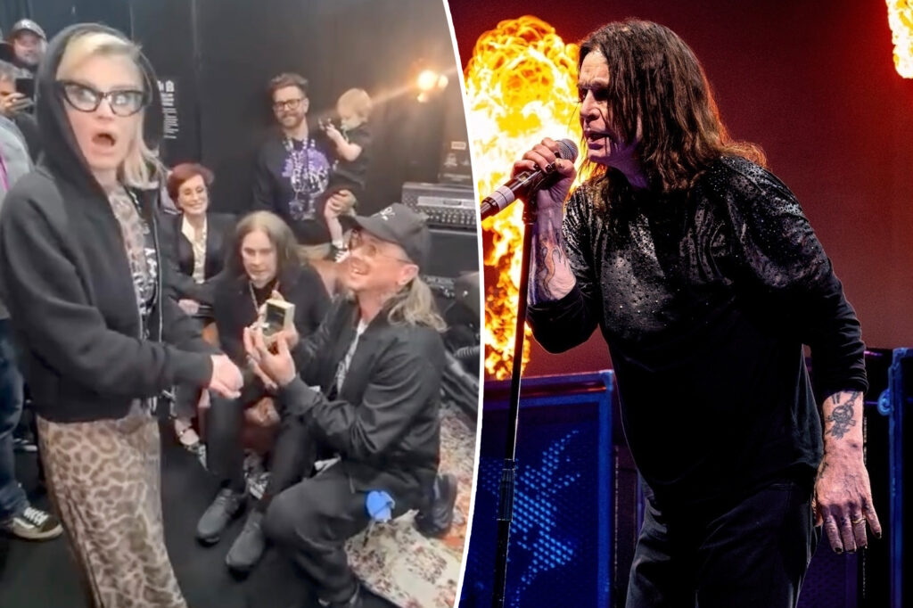 Gossip & rumors: kelly osbourne gets engaged during dad ozzy's