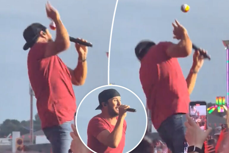 Gossip & rumors: luke bryan hit in face by flying