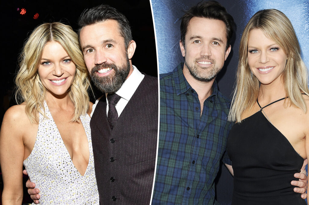 Gossip & rumors: rob mcelhenney's wife kaitlin olson reacts to