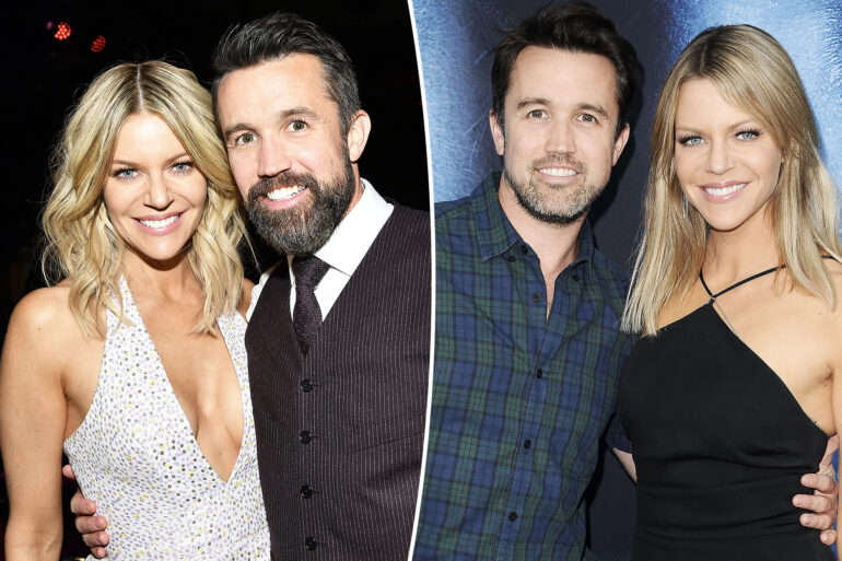 Gossip & rumors: rob mcelhenney's wife kaitlin olson reacts to
