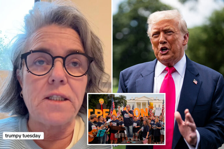 Gossip & rumors: rosie o'donnell says she 'expected' trump to