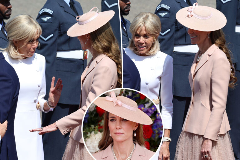 Gossip & rumors: what brigitte macron quietly said to kate