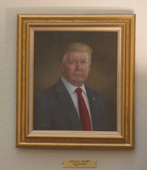 Colorado State Capitol Finally Replaces “Abomination” Portrait of President Trump — See The New One * 100PercentFedUp.com * by Noah