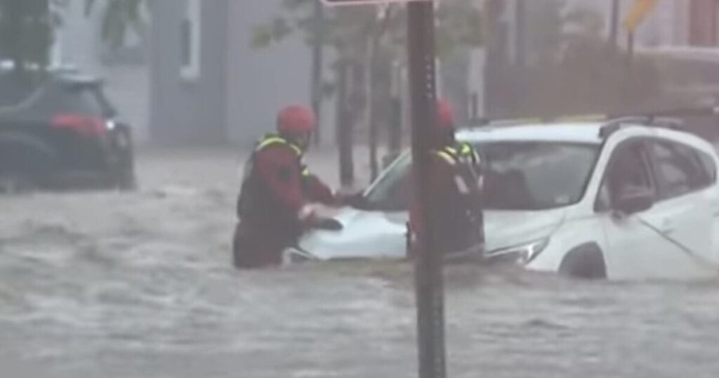 Flash Flooding Causes Travel Chaos