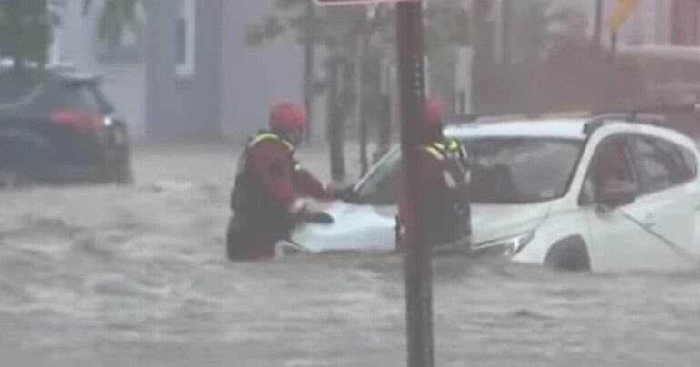 Flash Flooding Causes Travel Chaos
