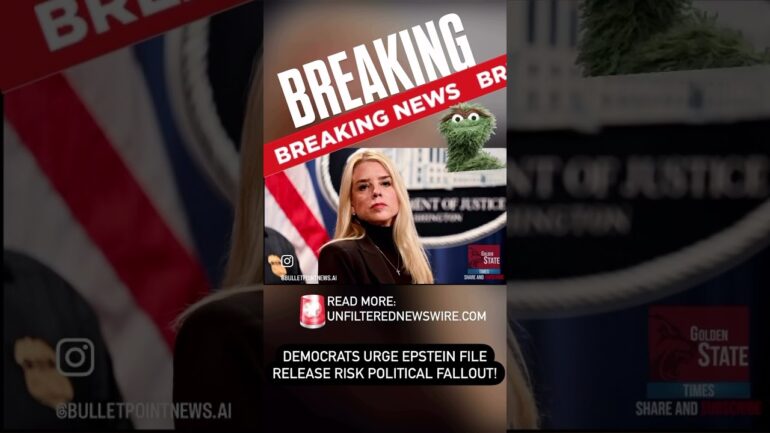 #BREAKING: Democrats Demand the Release the #Epstein Files even if it backfires on them Politically
