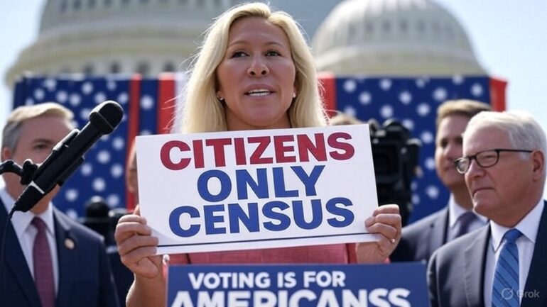 Politics: breaking: house gop unveils citizen only census, citizenship voting bill