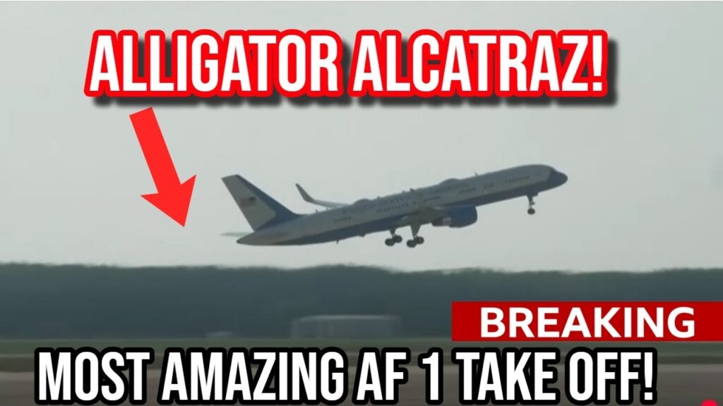BREAKING: President Trump Heads to Florida to Tour Alligator Alcatraz!